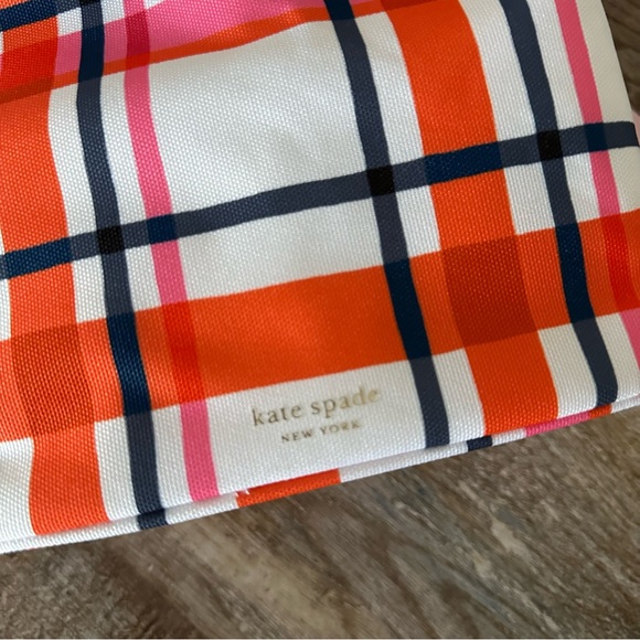 Kate Spade New York Insulated Lunch Tote, Spring Plaid - Picture 5 of 9